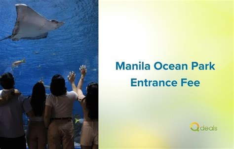 manila ocean park entrance fee per head|Home .